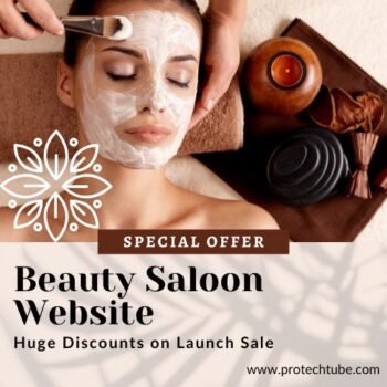 Attractive Beauty and Salon Website